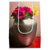 愛のバラ抱き枕 ミディアムペーパーバッグ (裏面)