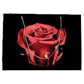 愛のバラ抱き枕 ラージペーパーバッグ (裏面)