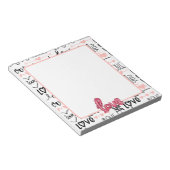 愛のバルーンa3 ノートパッド (アングル)