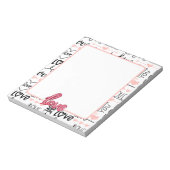 愛のバルーンa3 ノートパッド (回転)