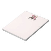 愛のバレンタインデーに可愛い夫婦 ノートパッド (回転)