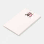 愛のバレンタインデーに可愛い夫婦 ポストイット (アングル)