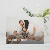 愛のバレンタインデーの写真がいっぱい シーズンカード (スタンド正面)