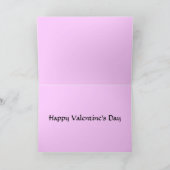 愛のバレンタインデーの庭 シーズンカード (内部)