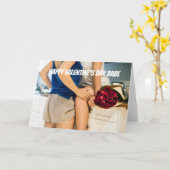 愛のバレンタインデー ベイブ カード (黄色い花)