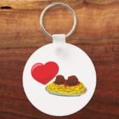 愛のパスタ！カスタマイズ： キーホルダー (正面)