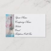 愛のパリから 名刺 (裏面)