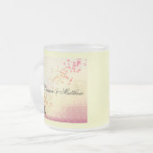 愛のパリ-エッフェル塔 フロストグラスマグカップ (正面左)