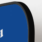 愛のパンドラとラーメン(白文字) ピックルボールラケット (左詳細)