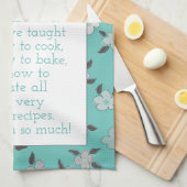 愛のパーソナライズされた言葉を持つ母のために キッチンタオル (四つ折り)