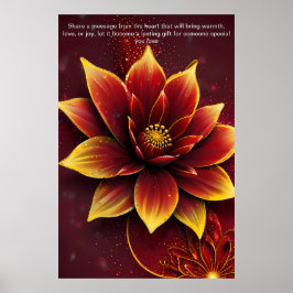 愛のパーソナライズされた賜物 ポスター