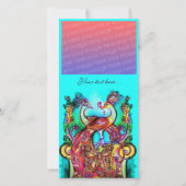 愛のピーコック,赤い青のターカーズグリーン (正面)