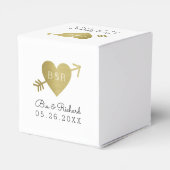 愛のフェイク金ゴールドハート フェイバーボックス (裏面サイド)