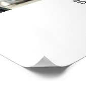 愛のフレーム:写真カスタム完璧なウェルカムサイン ポスター (角)