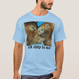 愛のブタ Tシャツ