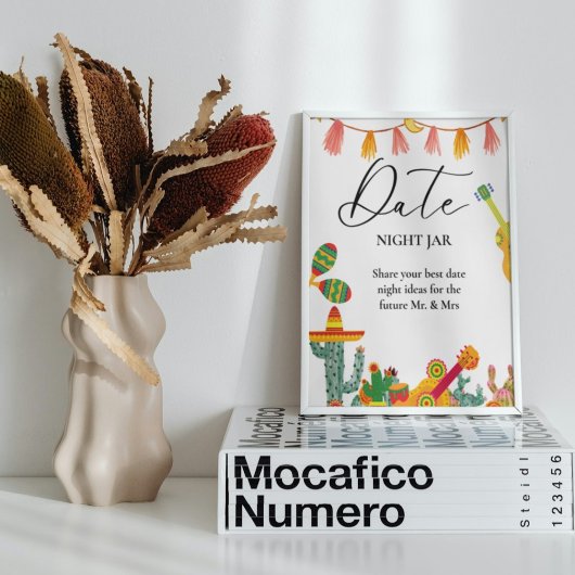 愛のブライダルシャワーカップル結婚のサイン ポスター