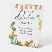 愛のブライダルシャワーカップル結婚のサイン 台座サイン (正面)