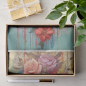 愛のブーケウズリーディング、ゴシックスカル&バラ 薄葉紙 (ギフト)