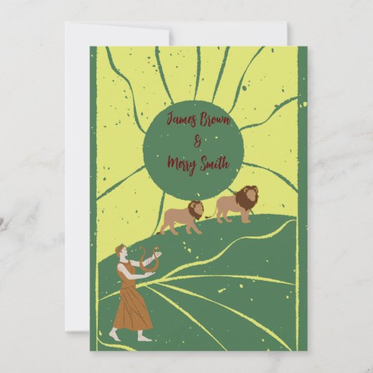 愛のプライド結婚ズ 招待状 (正面)