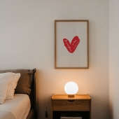 愛のプリント ポスター