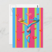 愛のヘビ ポストカード (正面/裏面)