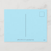 愛のベビーキューピッおもしろいド、チョコレートキャンディ中毒 シーズンポストカード (裏面)