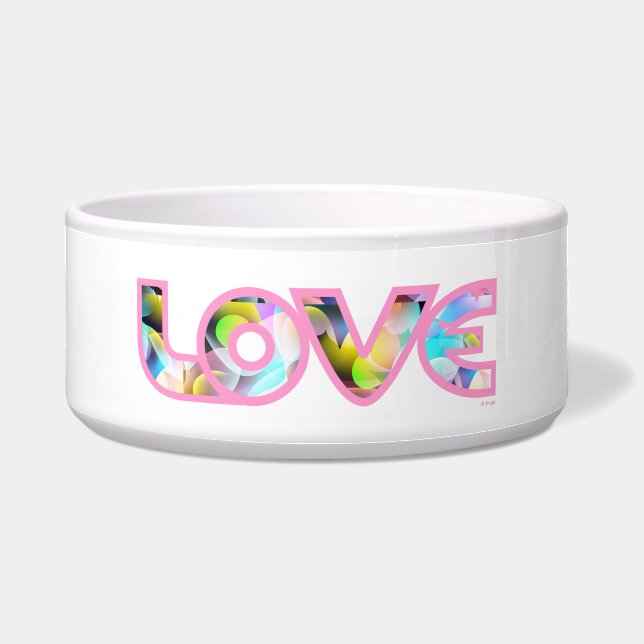 愛のペット – ピンク ボウル (正面)