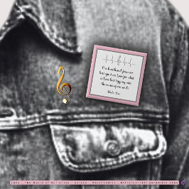 愛のボタンへの頌歌 - 詩人アドゥエラ・アコオ作 缶バッジ