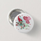 愛のボタン 缶バッジ (正面&裏面)