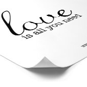 愛のポスターが必要 ポスター (角)