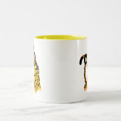 愛のマグカップのかわいい漫画 ツートーンマグカップ (中央)