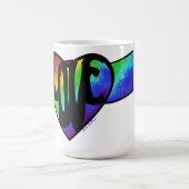 愛のマグカップの色 コーヒーマグカップ (中央)