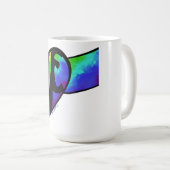 愛のマグカップの色 コーヒーマグカップ (正面右)