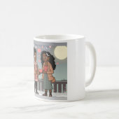 愛のマグカップ – 一緒に コーヒーマグカップ (正面右)