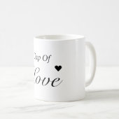 愛のマグギフトのカップ コーヒーマグカップ (正面右)