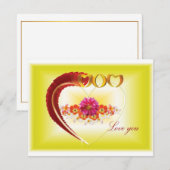 愛のママ ハッピーマザーズデーカード シーズンカード (正面/裏面)