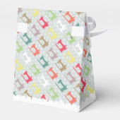 愛のミシン シルエット グレー フェイバーボックス (裏面サイド)