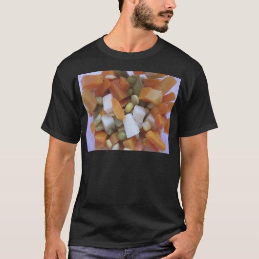 愛のミックス野菜 Tシャツ (正面)