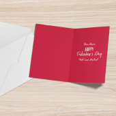 愛のムース バレンタインデー かわいい ユーモア シーズンカード