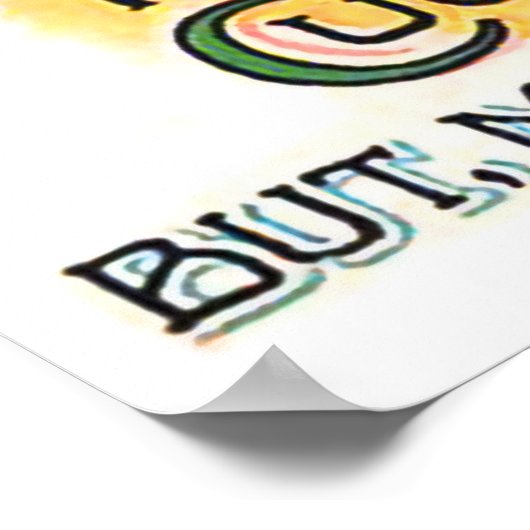 愛のメッセージとキュウリの漫画おもしろい、ヴィンテージ ポスター (角)