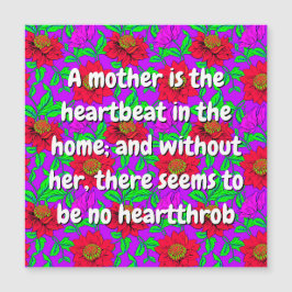 愛のメッセージカード（ピンクと赤の花） | フラワーカード