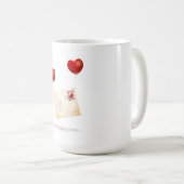 愛のメッセージ コーヒーマグカップ (正面右)