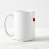愛のメッセージ コーヒーマグカップ (左)