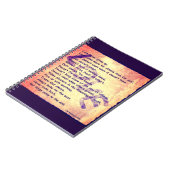 愛のメッセージ ノートブック (左側)