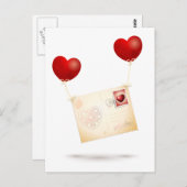 愛のメッセージ ポストカード (正面/裏面)