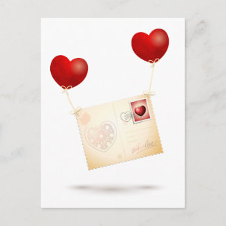 愛のメッセージ ポストカード