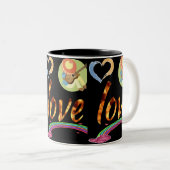 愛のメロディー ツートーンマグカップ (正面右)