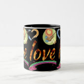 愛のメロディー ツートーンマグカップ (中央)