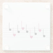 愛のメロディ（リニア） ガラスコースター (裏面)