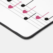 愛のメロディ（リニア） デスクマット (コーナー)